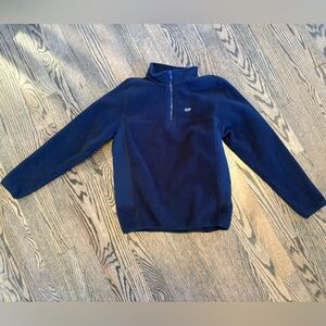 Vineyard Vines Midnight Blue Fleece 1/4 Zip